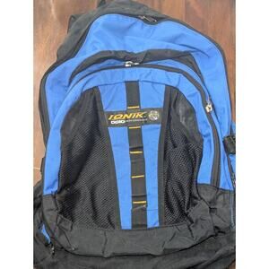 OGIO Ionik Backpack Blue Black Laptop School Travel Bag Durable Multi Pocket